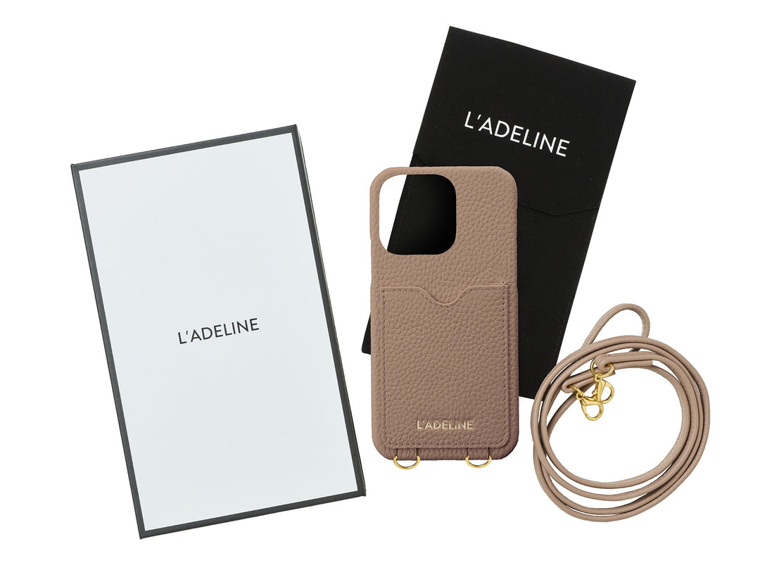お値下げ！L'ADELINE ラデリンヌ　ショルダー　スマホケース Shoulder Strap Card Case iPhone14 – L'ADELINE Shop