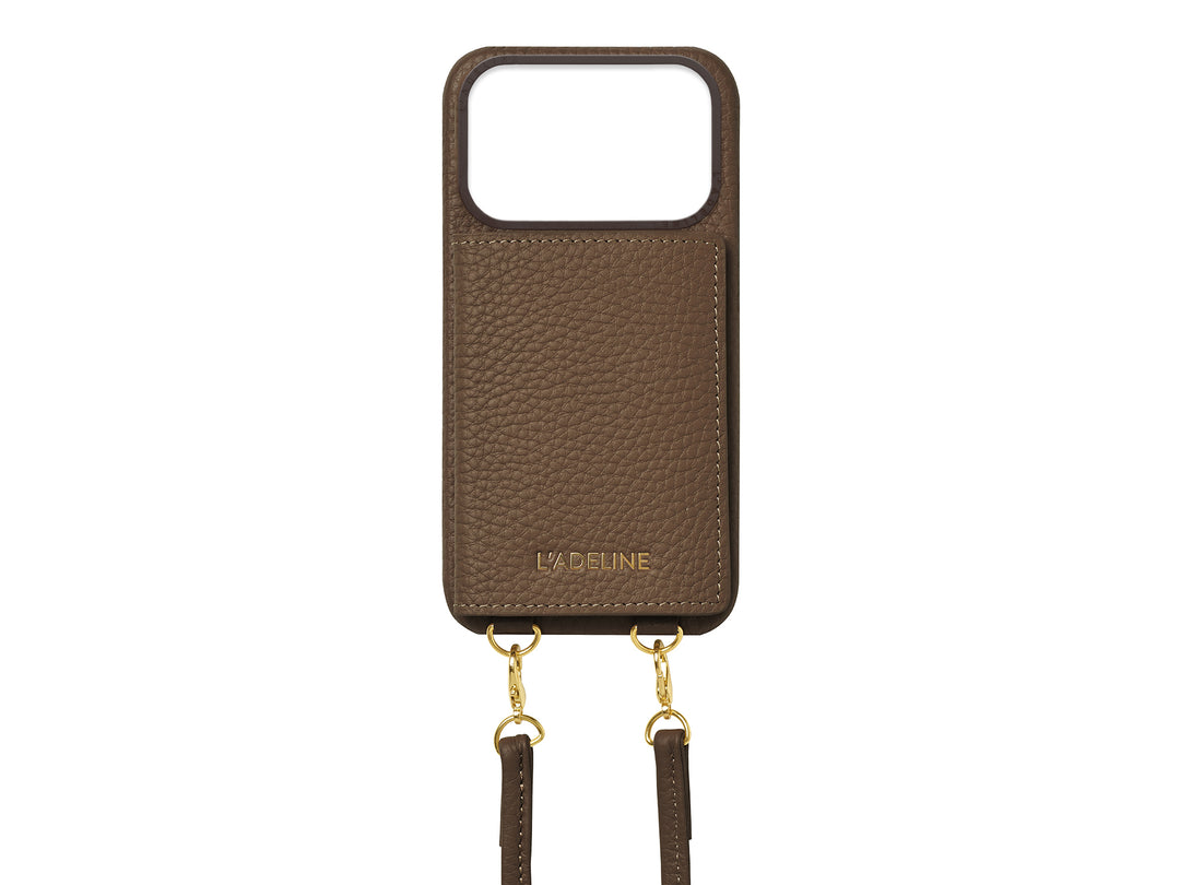 Shoulder Strap 4Cards Case iPhone17 Pro – L