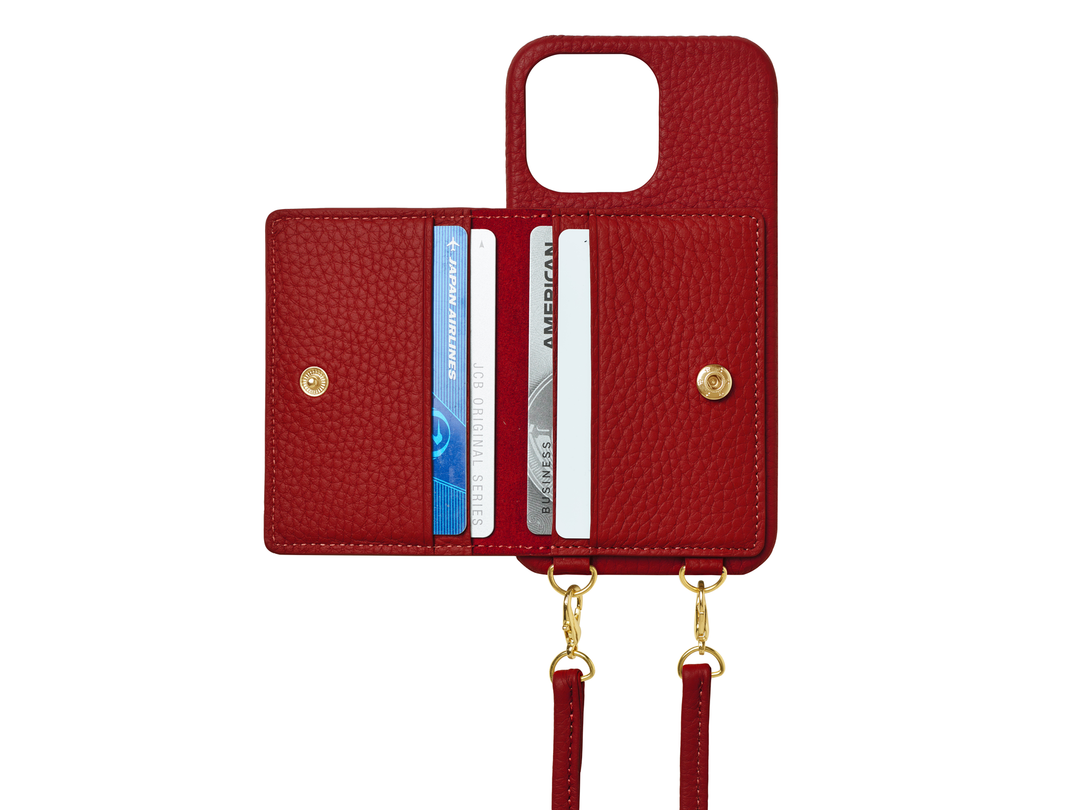 Shoulder Strap 4Cards Case iPhone12 – L'ADELINE Shop
